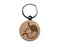 Stomach Ache Pain Anatomy Organ Body Part Engraved Wood Round Keychain Tag Charm